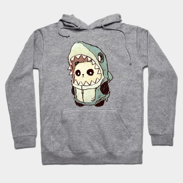 Panda Shark Hoodie by jesse.lonergan